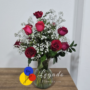 Floral Sunrise- Hand Crafted One Dozen Arrangement