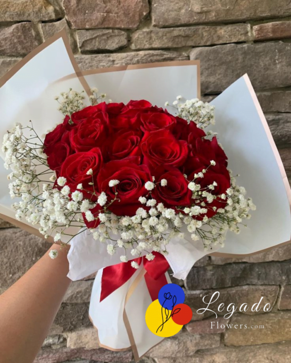 Elegance- 8/12/15/24/36 Rose Bouquet