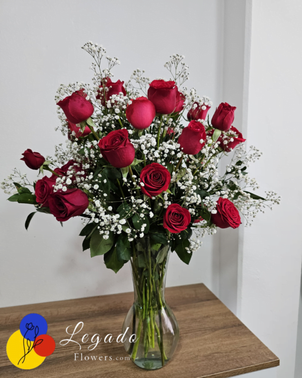 Dream Paradise- 32/36 Roses Hand Crafted Arrangement