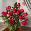 Bloom - 24 Roses Hand Crafted Arrangement - Image 2