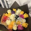 Elegance with Babys Breath- 8/12/15/24/36 Rose Bouquet - Image 13