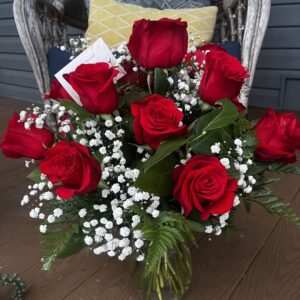 Floral Sunrise- Hand Crafted One Dozen Arrangement