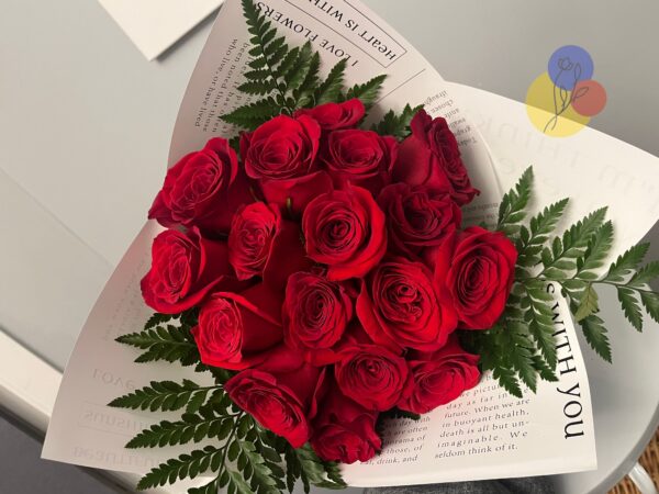 Newspaper Bliss Bouquet - Image 3
