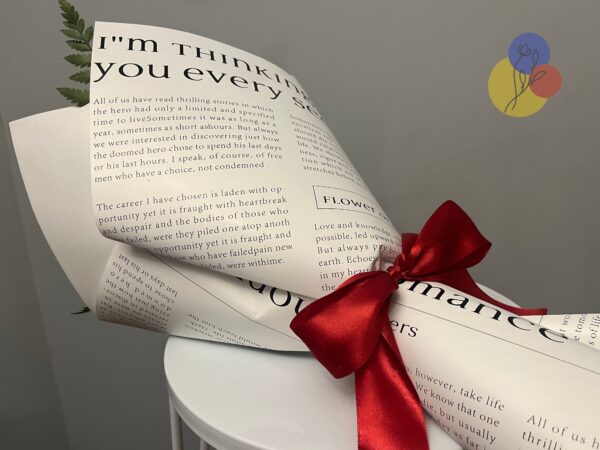Newspaper Bliss Bouquet - Image 4