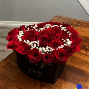 Rose Heart Box
